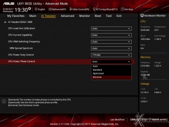 ASUS ROG STRIX Z270I GAMING 8. UEFI BIOS - AI Tweaker 9