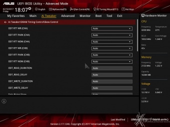 ASUS ROG STRIX Z270I GAMING 8. UEFI BIOS - AI Tweaker 13