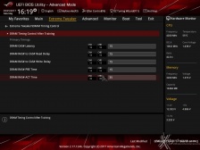 ASUS ROG CROSSHAIR VI HERO 9. UEFI BIOS - Extreme Tweaker 15