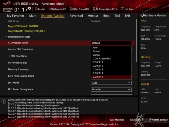 ASUS ROG CROSSHAIR VI HERO 9. UEFI BIOS - Extreme Tweaker 3