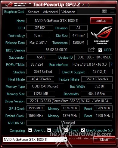ASUS ROG Poseidon GeForce GTX 1080 Ti 8. Layout & PCB 1
