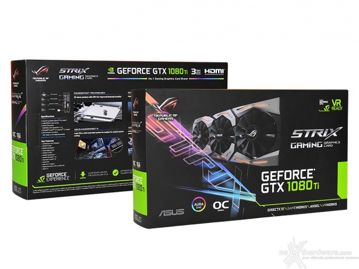 ASUS ROG STRIX GeForce GTX 1080 Ti OC 5. Packaging & Bundle 1