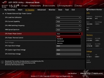 ASUS ROG STRIX X299-E GAMING 8. UEFI BIOS - AI Tweaker 8