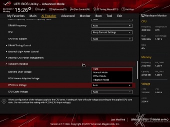 ASUS ROG STRIX X299-E GAMING 8. UEFI BIOS - AI Tweaker 4