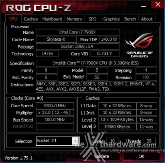 ASUS ROG STRIX X299-E GAMING 9. Metodologia di prova 2