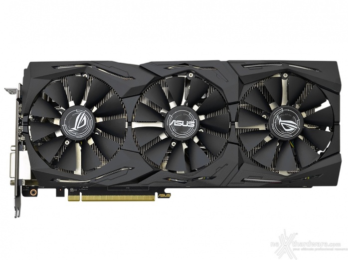 ASUS ROG STRIX RX 580 Vs GTX 1060 9Gbps 2. ASUS ROG STRIX RX 580 - Vista da vicino 1