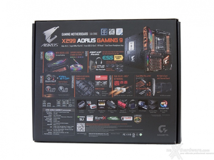 GIGABYTE X299 AORUS Gaming 9 2. Packaging & Bundle 2