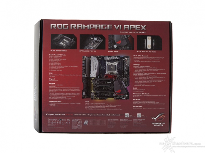 ASUS ROG RAMPAGE VI APEX 2. Packaging & Bundle 2