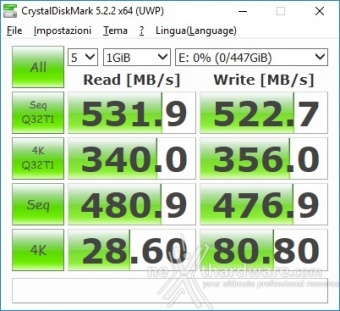 Toshiba TR200 480GB 11. CrystalDiskMark 5.2.2 3