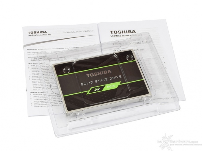 Toshiba TR200 480GB 1. Packaging & Bundle 3