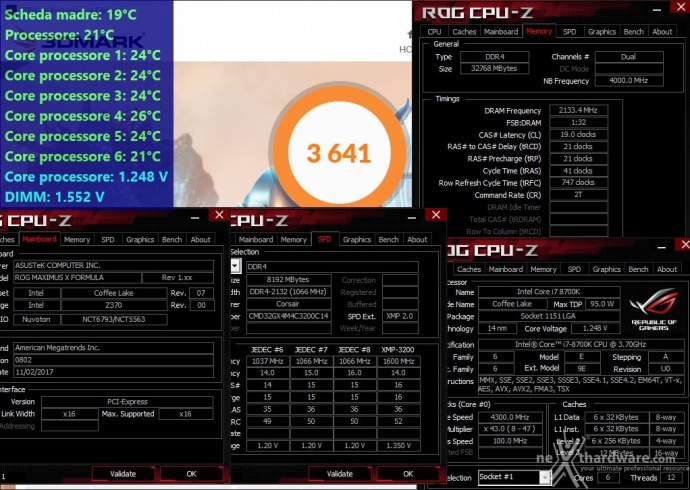 ASUS ROG MAXIMUS X FORMULA 15. Overclock 8