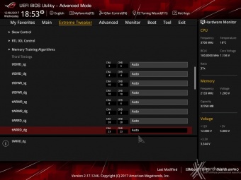 ASUS ROG MAXIMUS X FORMULA 8. UEFI BIOS - Extreme Tweaker 17