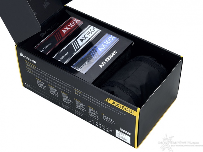 CORSAIR AX1600i 1. Packaging & Bundle 3