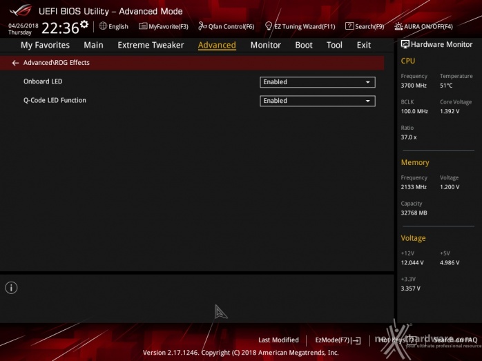 ASUS ROG CROSSHAIR VII HERO (Wi-Fi) 8. UEFI BIOS - Impostazioni generali 15