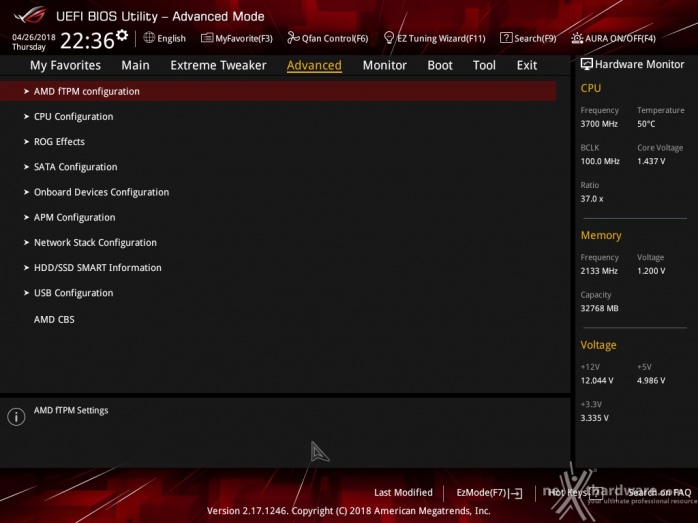 ASUS ROG CROSSHAIR VII HERO (Wi-Fi) 8. UEFI BIOS - Impostazioni generali 9