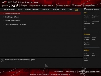 ASUS ROG CROSSHAIR VII HERO (Wi-Fi) 8. UEFI BIOS - Impostazioni generali 22