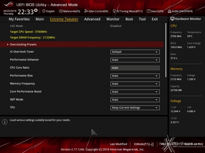 ASUS ROG CROSSHAIR VII HERO (Wi-Fi) 8. UEFI BIOS - Impostazioni generali 6