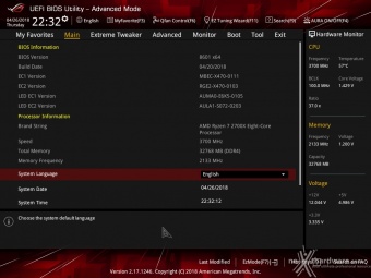 ASUS ROG CROSSHAIR VII HERO (Wi-Fi) 8. UEFI BIOS - Impostazioni generali 2