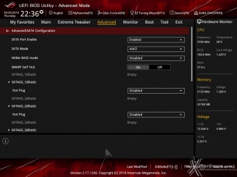 ASUS ROG CROSSHAIR VII HERO (Wi-Fi) 8. UEFI BIOS - Impostazioni generali 18