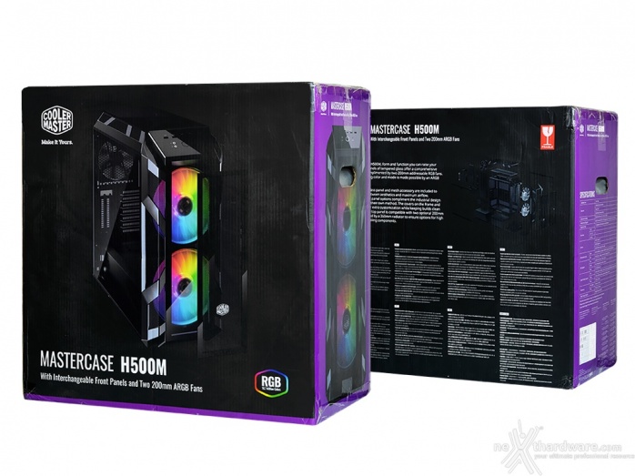 Cooler Master MasterCase H500M 1. Packaging & Bundle 1