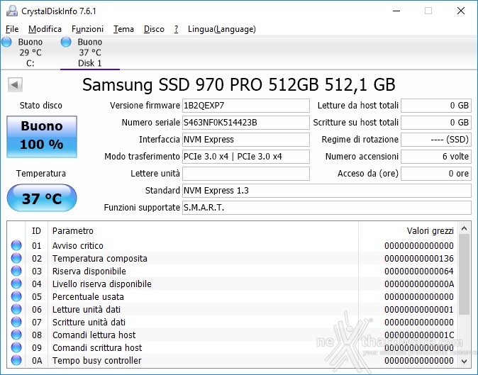 Samsung 970 PRO 512GB | 3. Firmware - TRIM - Samsung Magician | Recensione