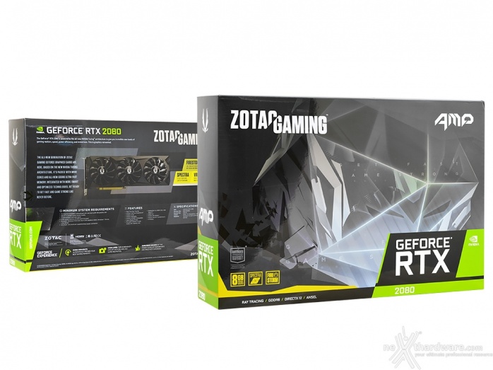 ZOTAC GeForce RTX 2080 AMP 2. Packaging & Bundle 1