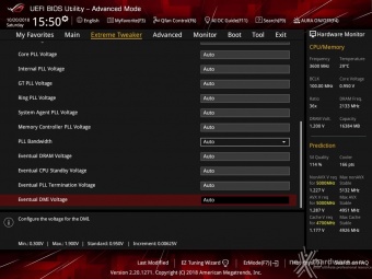 ASUS ROG MAXIMUS XI HERO (WI-FI) 8. UEFI BIOS - Extreme Tweaker 16