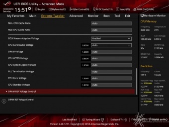 ASUS ROG MAXIMUS XI HERO (WI-FI) 8. UEFI BIOS - Extreme Tweaker 10