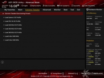 ASUS ROG MAXIMUS XI HERO (WI-FI) 8. UEFI BIOS - Extreme Tweaker 2