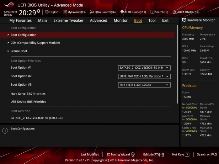 ASUS ROG MAXIMUS XI FORMULA 7. UEFI BIOS  -  Impostazioni generali 10