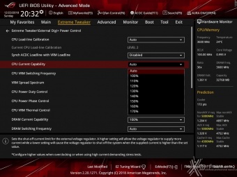 ASUS ROG MAXIMUS XI FORMULA 8. UEFI BIOS - Extreme Tweaker 10