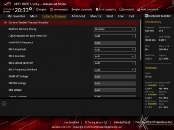 ASUS ROG MAXIMUS XI FORMULA 8. UEFI BIOS - Extreme Tweaker 13