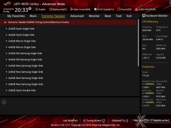 ASUS ROG MAXIMUS XI FORMULA 8. UEFI BIOS - Extreme Tweaker 22
