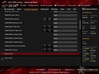 ASUS ROG MAXIMUS XI FORMULA 8. UEFI BIOS - Extreme Tweaker 17