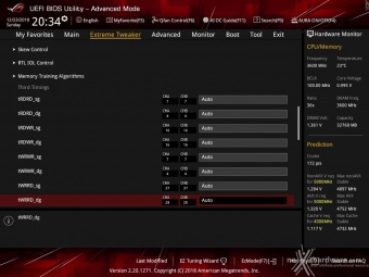 ASUS ROG MAXIMUS XI FORMULA 8. UEFI BIOS - Extreme Tweaker 18