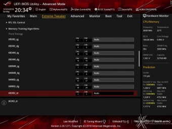 ASUS ROG MAXIMUS XI FORMULA 8. UEFI BIOS - Extreme Tweaker 19