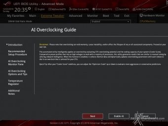 ASUS ROG MAXIMUS XI FORMULA 7. UEFI BIOS  -  Impostazioni generali 23