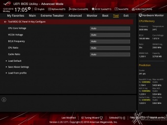 ASUS ROG MAXIMUS XI EXTREME 7. UEFI BIOS  -  Impostazioni generali 17