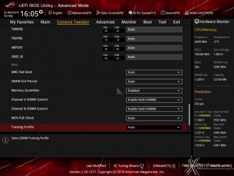 ASUS ROG MAXIMUS XI EXTREME 8. UEFI BIOS - Extreme Tweaker 20