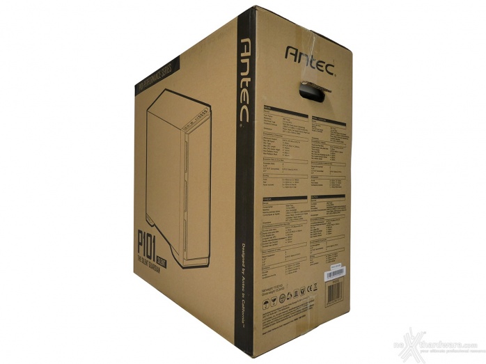 Antec P101 Silent 1. Packaging & Bundle 1