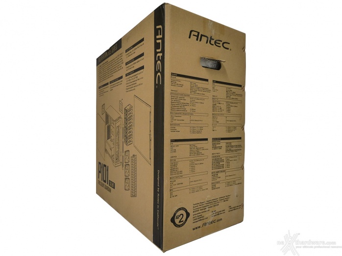 Antec P101 Silent 1. Packaging & Bundle 2