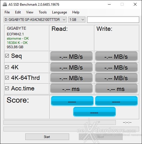 AORUS RGB AIC NVMe SSD 1TB 12. AS SSD Benchmark 1