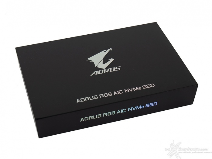 AORUS RGB AIC NVMe SSD 1TB 1. Visto da vicino 1