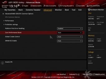 ASUS ROG Crosshair VIII Formula 6. UEFI BIOS  -  Impostazioni generali 12