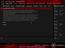 ASUS ROG Crosshair VIII Formula 6. UEFI BIOS  -  Impostazioni generali 13