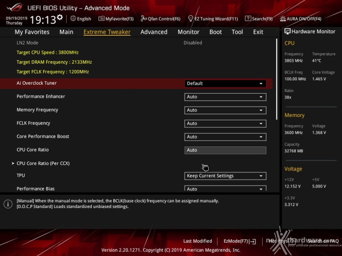 ASUS ROG Crosshair VIII Formula 6. UEFI BIOS  -  Impostazioni generali 6