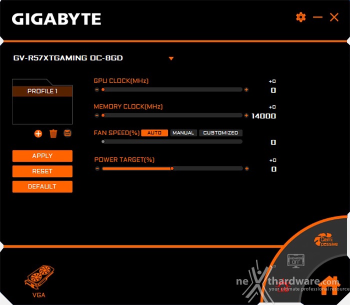 GIGABYTE Radeon RX 5700 XT GAMING OC 13. Overclock 2