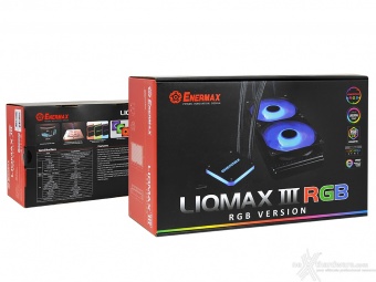 ENERMAX LIQMAX III RGB 120 & 240 1. Packaging & Bundle 2