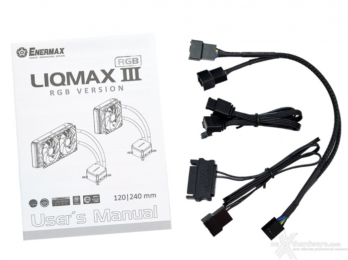 ENERMAX LIQMAX III RGB 120 & 240 1. Packaging & Bundle 5