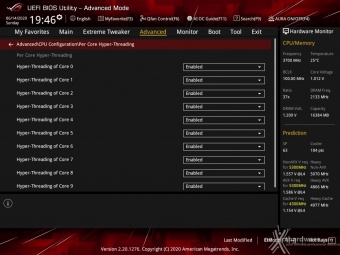 ASUS ROG MAXIMUS XII APEX 7. UEFI BIOS  -  Impostazioni generali 9